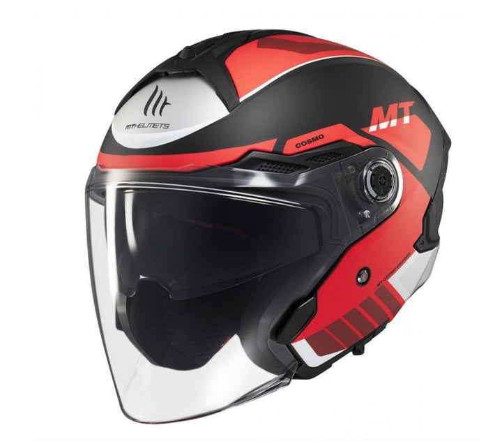 MT Cosmo SV Cruiser Matt Red Helmet