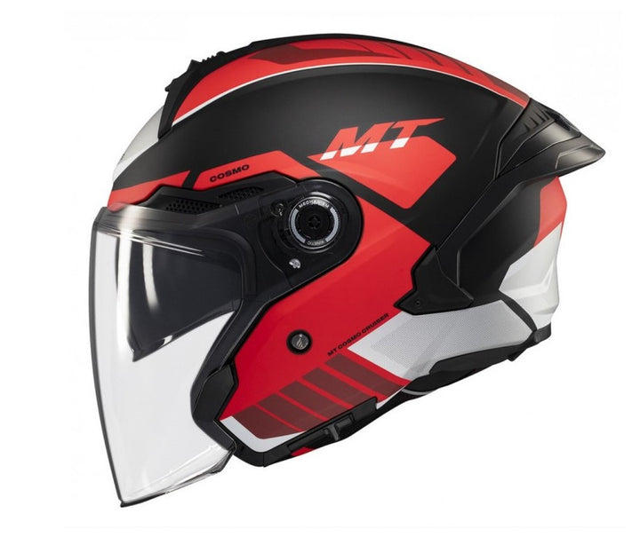MT Cosmo SV Cruiser Matt Red Helmet