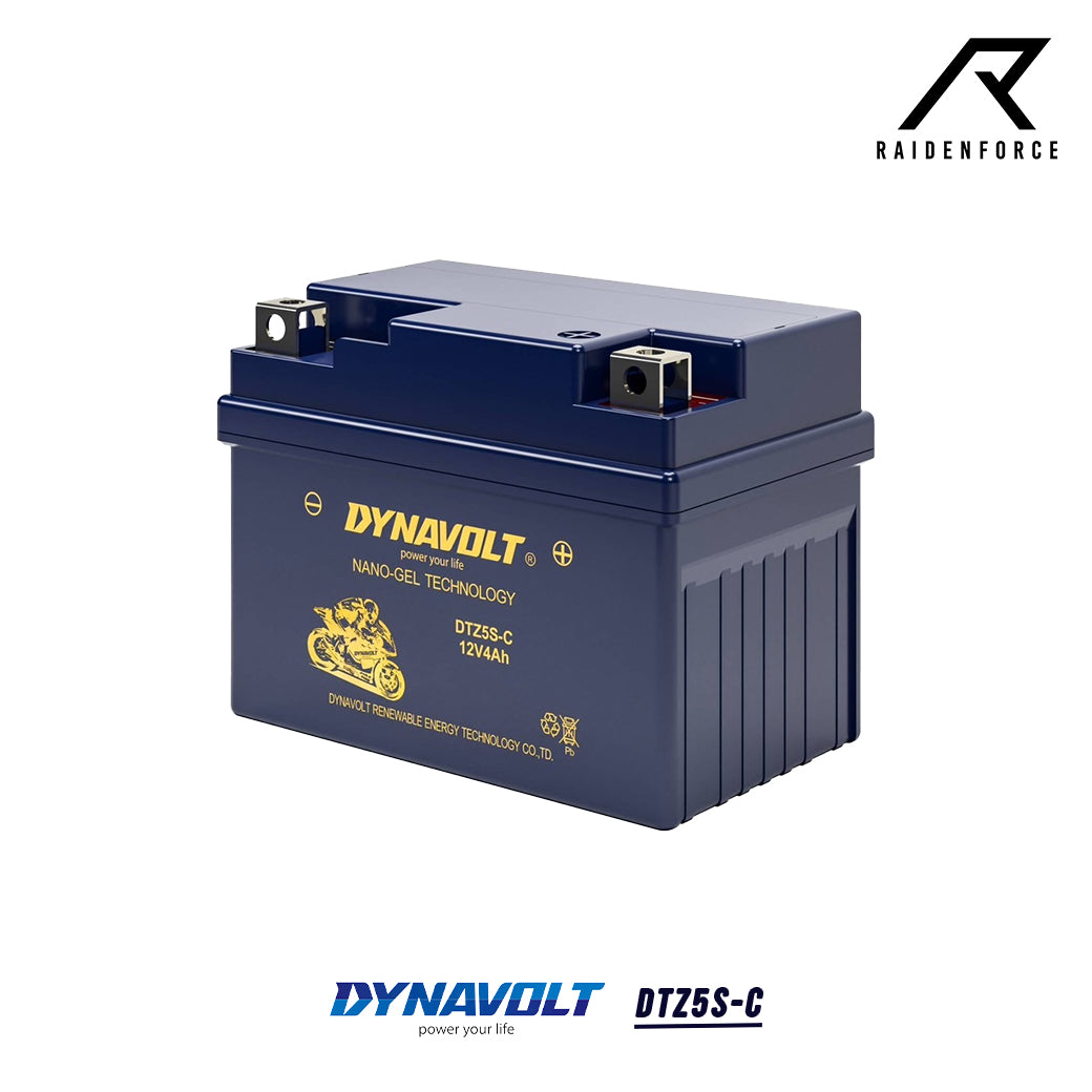 แบตเตอรี่ Dynavolt แบบแห้ง DTZ5S-C (YTZ5)