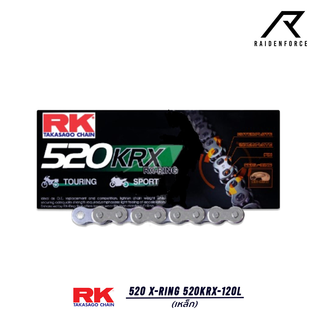 RK 520 Heavy Duty Chain 120L - For Honda XL175 1974-1975 And More