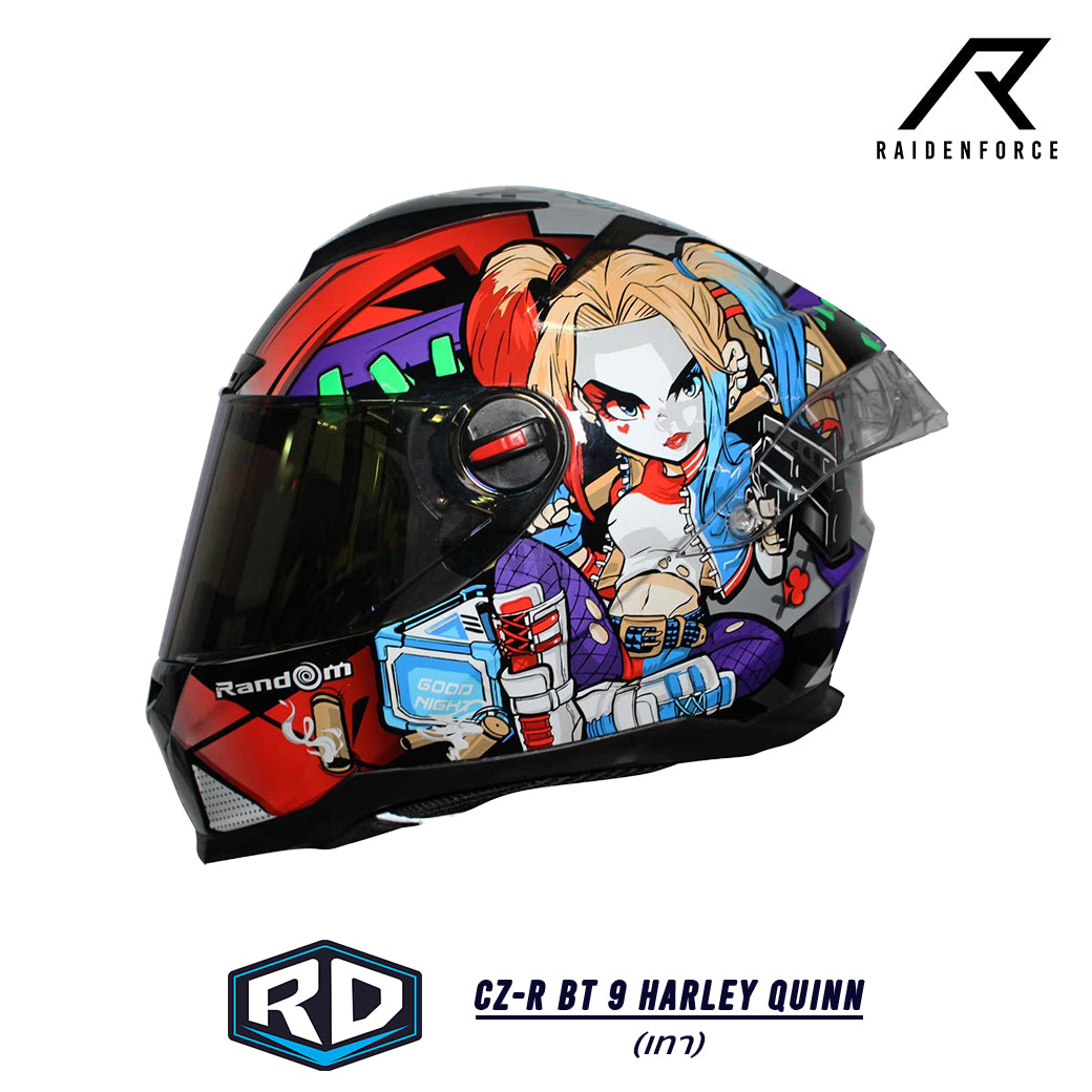 Spyder Quin Helmet Joker And Harley Quinn Motorcycle Helmets Shop