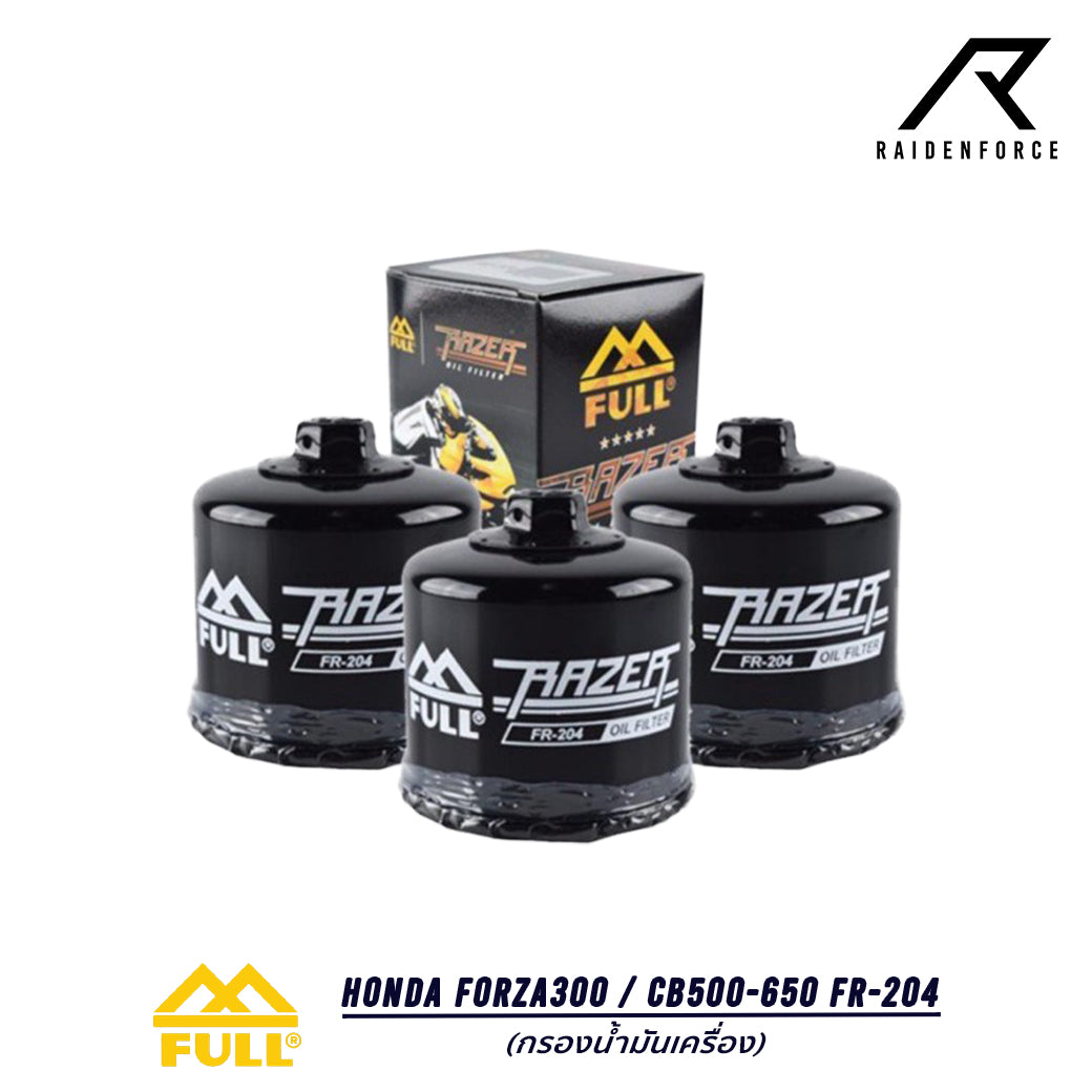 กรองน้ำมันเครื่อง Razer Honda FORZA300,CB500-650 FR-204