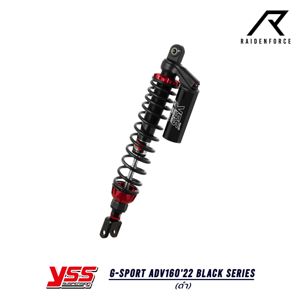 Shock YSS G-Sport Honda ADV160'22 Black series color black/black