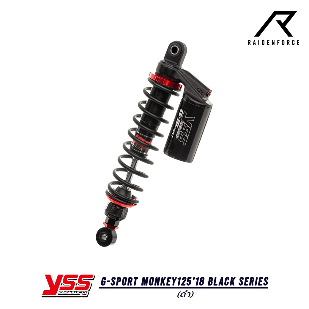 Shock YSS G-Sport Honda Monkey125'18 Black series color black/black