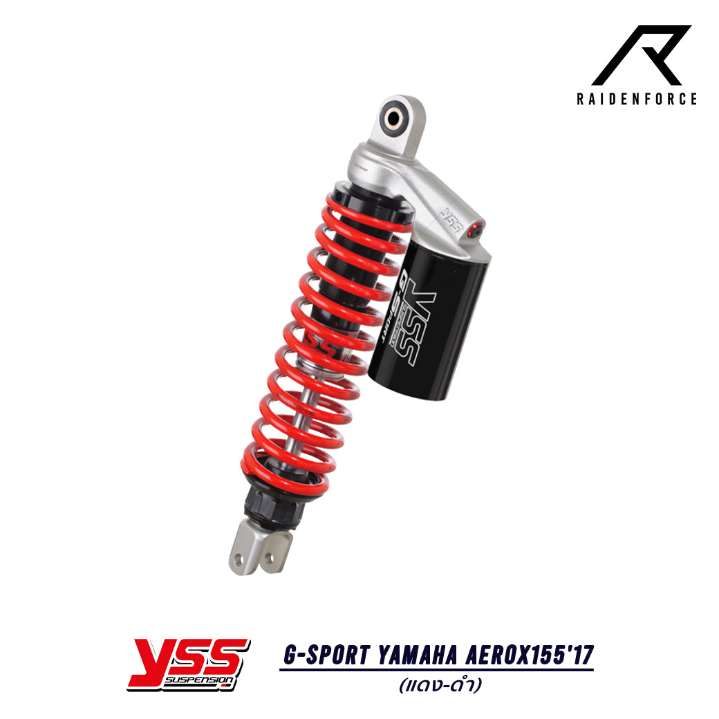 Shock YSS G-Sport Yamaha Aerox155'17 color red/black
