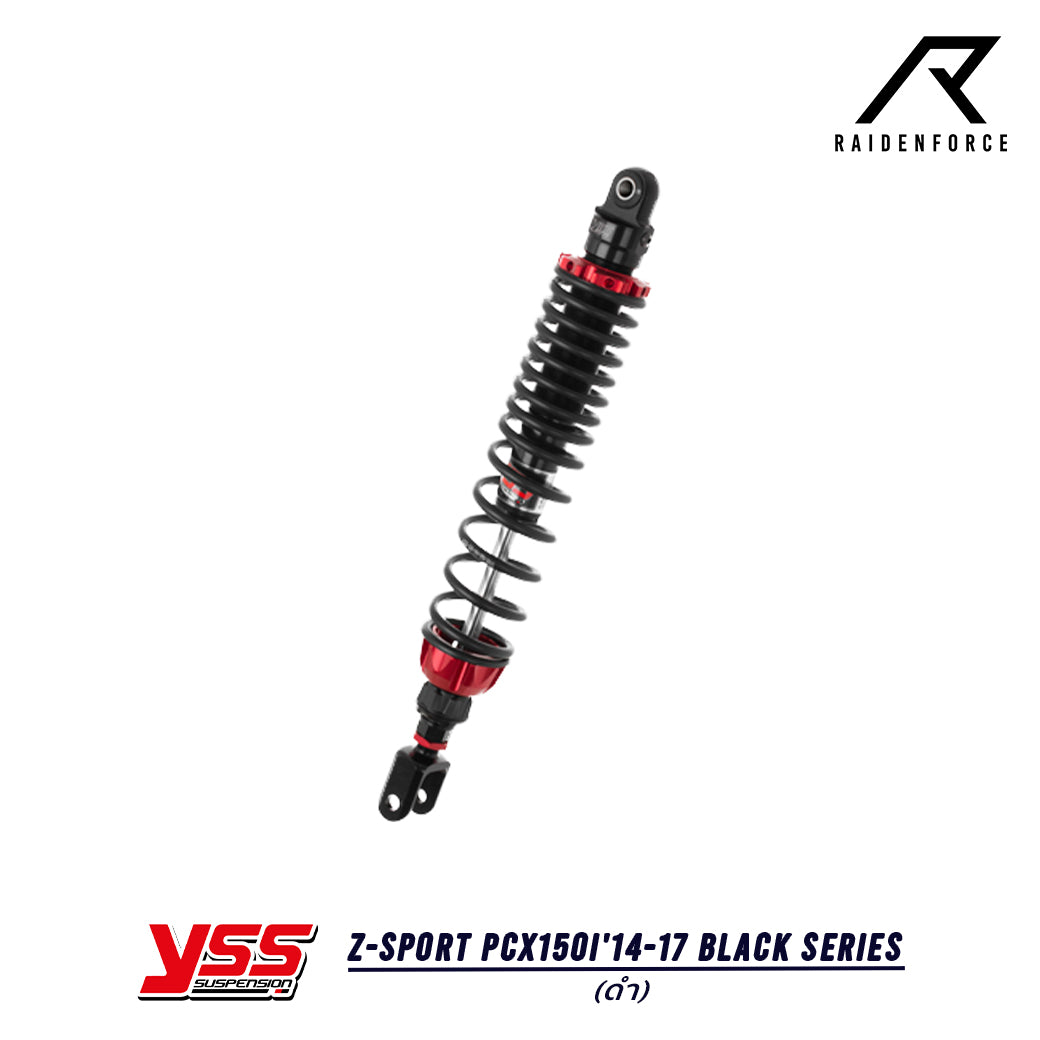 Shock YSS Z-Sport Honda PCX150i'14-17 Black series color black/black