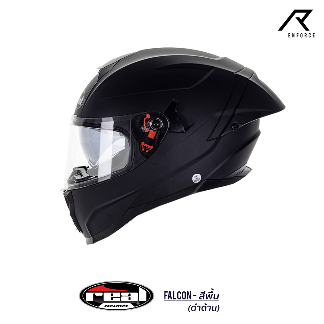 falcon motorcycle helmet REAL Helmet Falcon, matte black base – RAIDENFORCE ONLINE&E-COM
