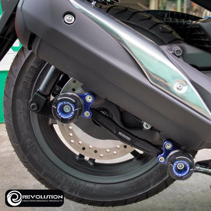 Exhaust pipe side crash guard set GTR Xmax/Forza300-350/Pcx125-150