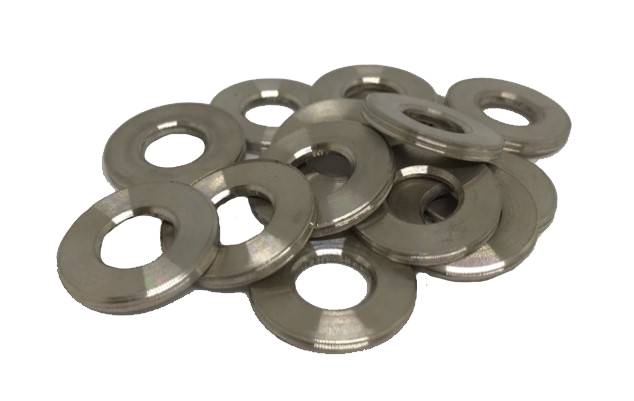 Hengscrew nut, smooth ring, stainless steel, size 14, M10