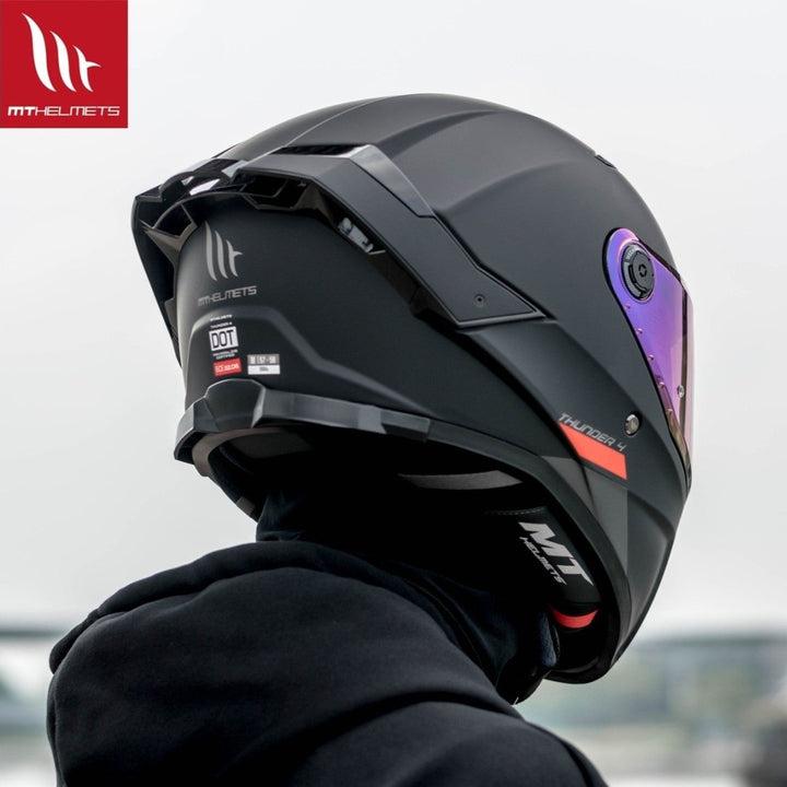 MT Thunder4 SV Helmet Solid matte black matte black