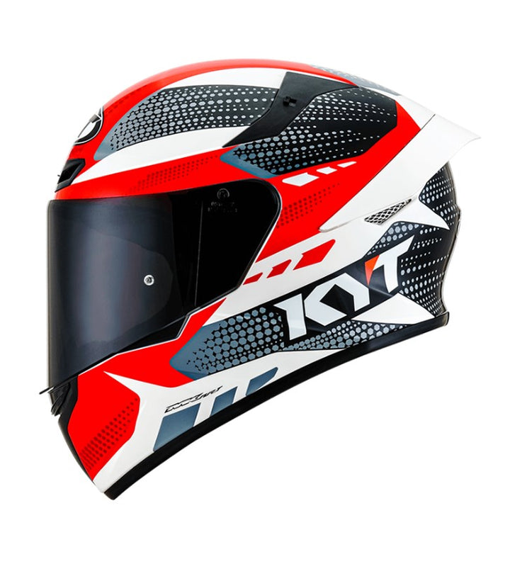 Helmet KYT TTCourse Gear Black/Red