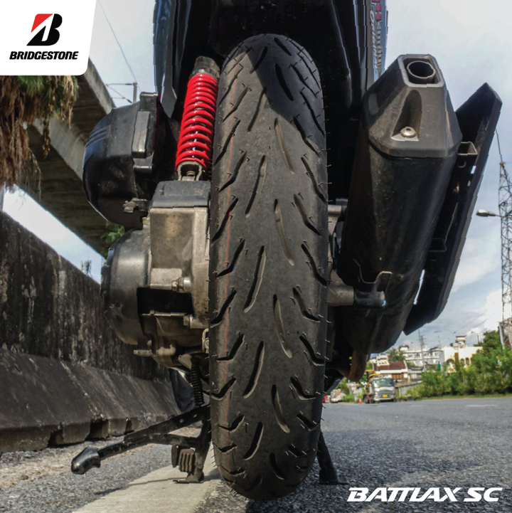 Bridgestone Battlax SC tires (rim size 12,13,14)