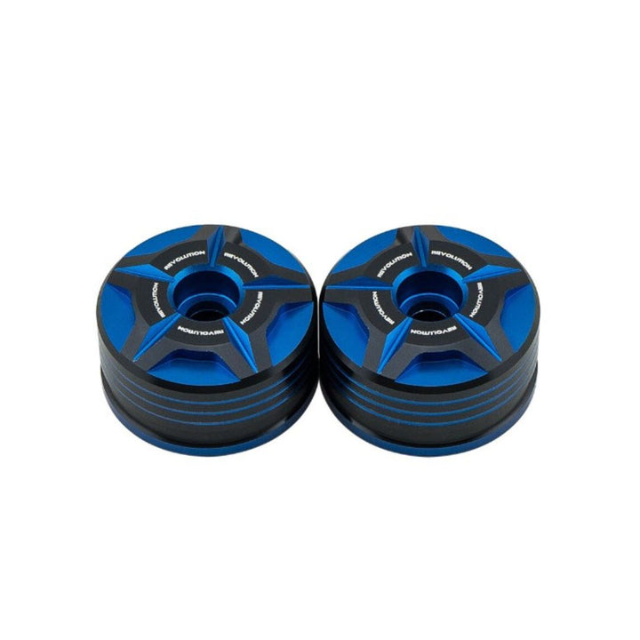 REVOLUTION handlebar end nut, two-tone, FORZA350/XMAX300 (34*13.5MM)