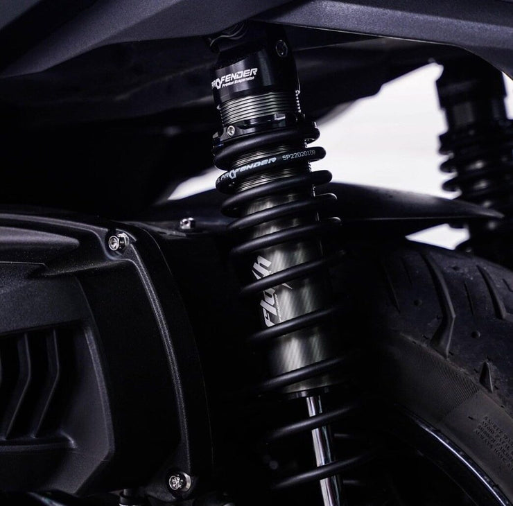 โช้ค Profender Click 150i/125I  Flash Series   สีดำ