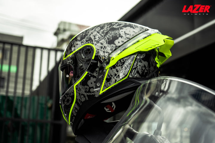 หมวกกันน็อค LAZER Helmet RAFALE  $13 Original ดำเทา