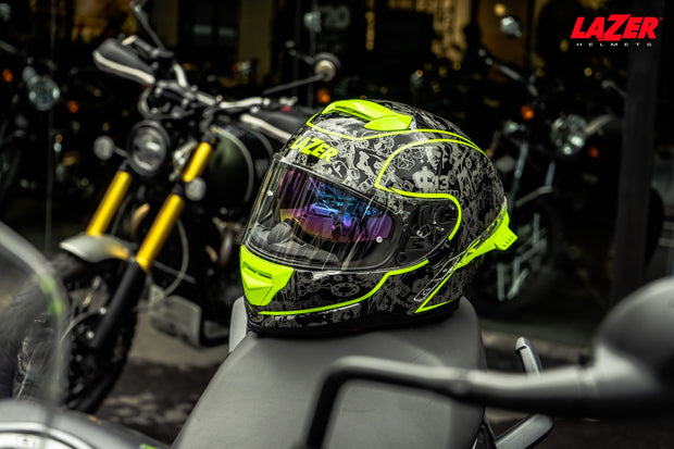 หมวกกันน็อค LAZER Helmet RAFALE  $13 Original ดำเทา