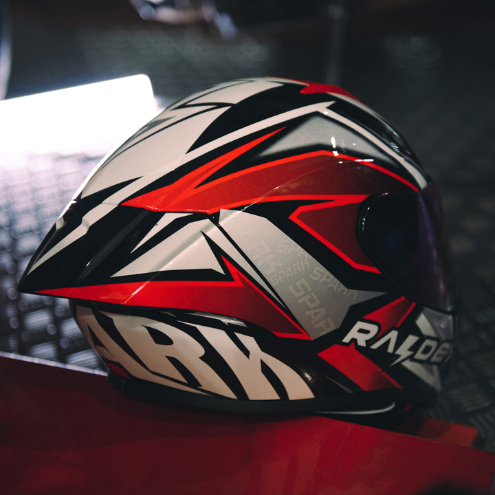 RAIDEN SPARK BOLT RED HELMET