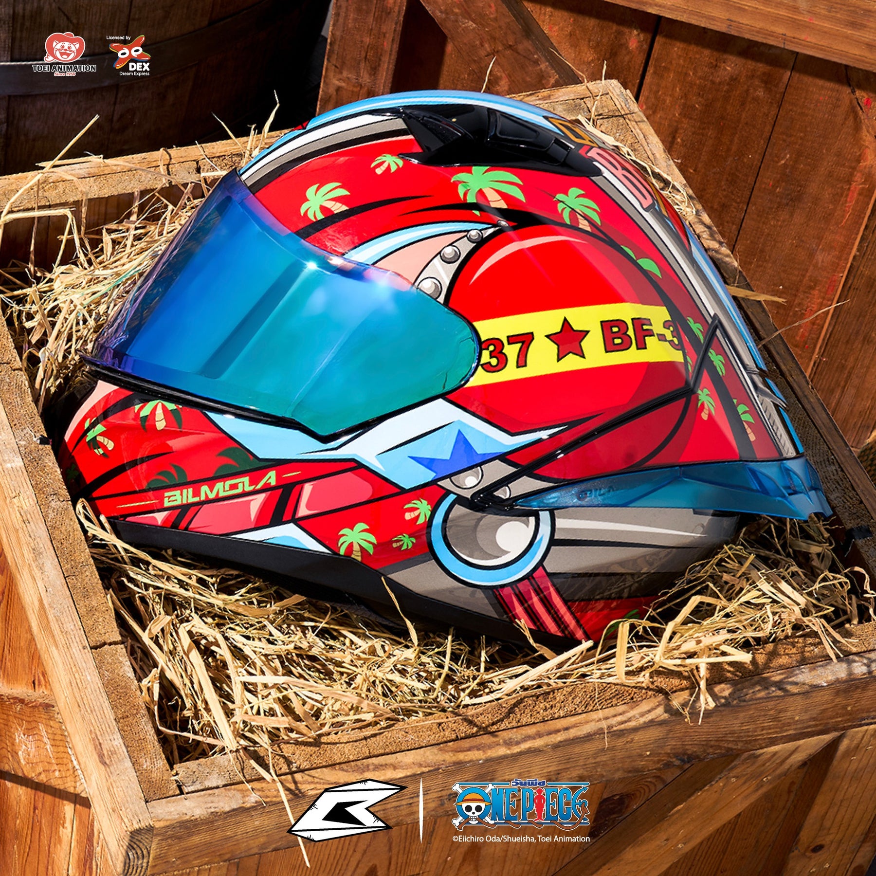 Bilmola Gundam Helmet Bilmola One Piece Franky Helmet