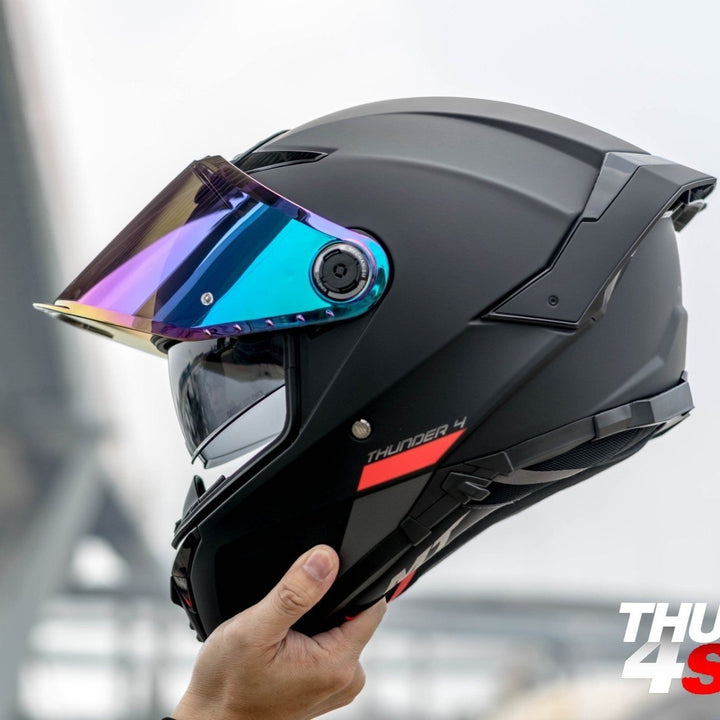 MT Thunder4 SV Helmet Solid matte black matte black