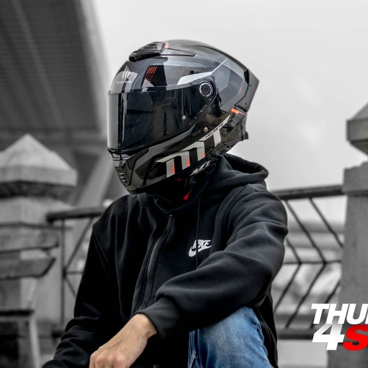 MT Thunder4 SV Goblin Gloss Grey Helmet