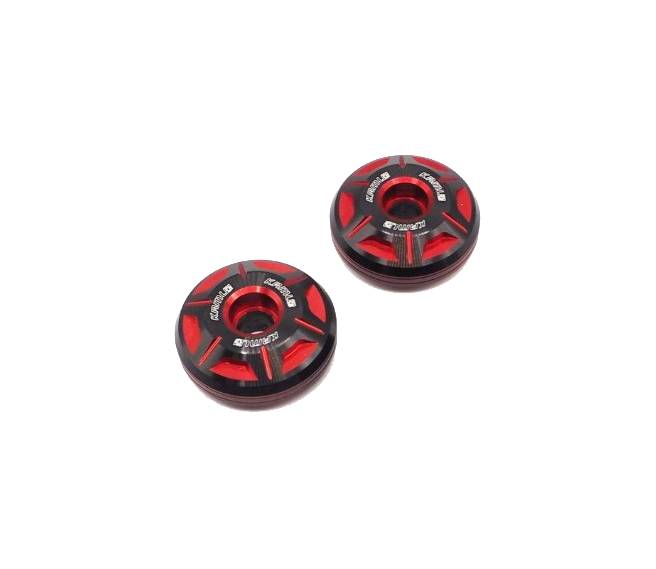 KAMUI handlebar end nut, two-tone V.1, 34 mm (can be used with all models)