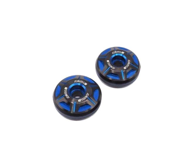 KAMUI handlebar end nut, two-tone V.1, 34 mm (can be used with all models)