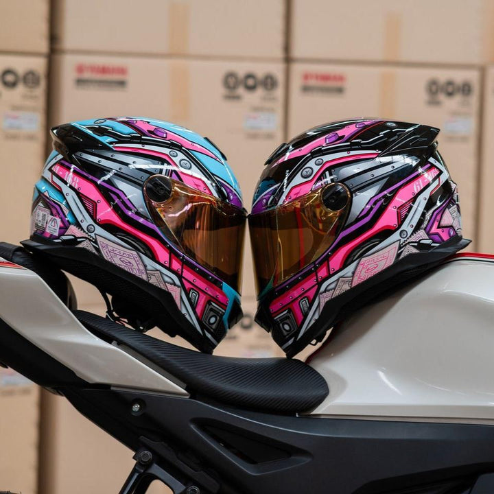 Helmet ID HELMET SPARTAN BT Fast8 S2 blue