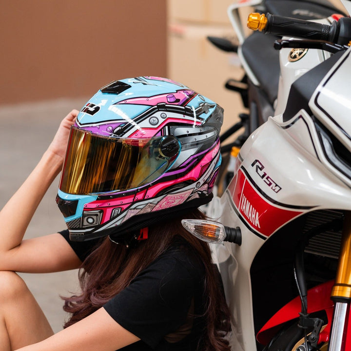 Helmet ID HELMET SPARTAN BT Fast8 S2 blue