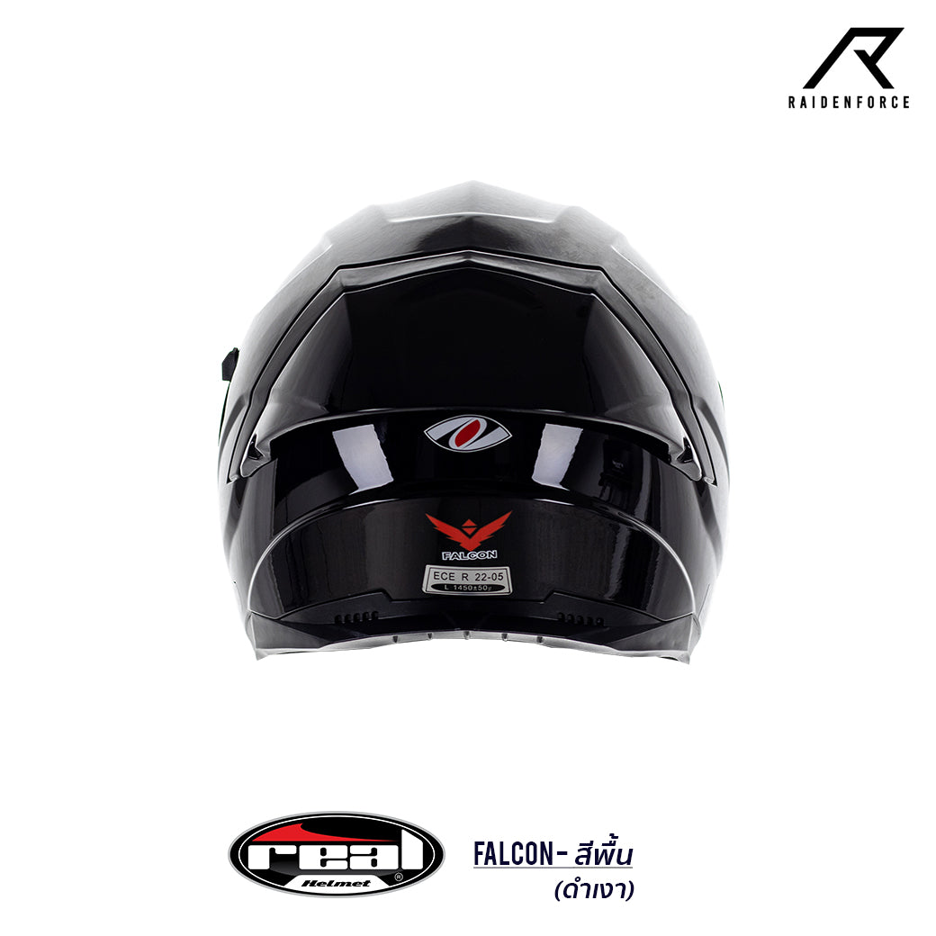 REAL Helmet Falcon, black base