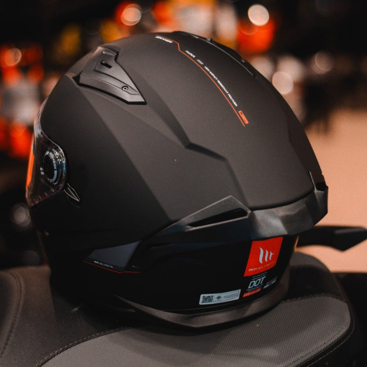 หมวกกันน็อค MT BRAKER SV Solid Matt Black สีดำด้าน