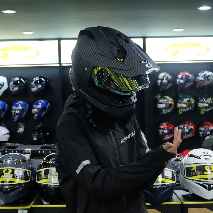 SOMAN Helmet - M10 Carbon Color