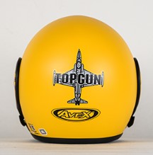 Avex Topgun Air Helmet, Matte Yellow