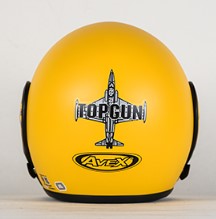 หมวกกันน็อค Avex Topgun Air สีเหลืองด้าน