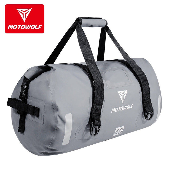 MOTOWOLF rear bag, model 0701, gray