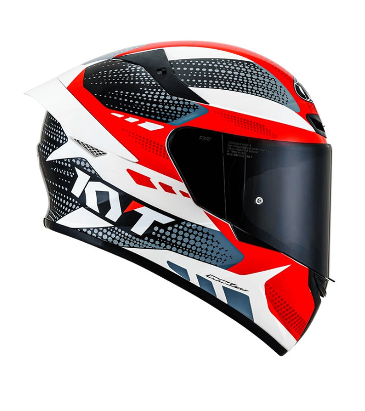 Helmet KYT TTCourse Gear Black/Red
