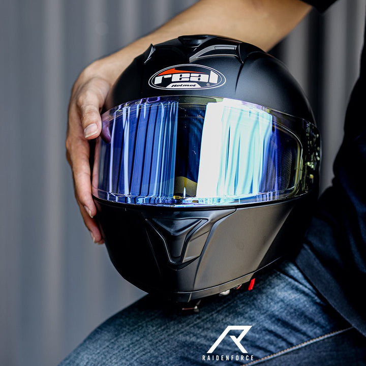 REAL Helmet Thunder, matte black base