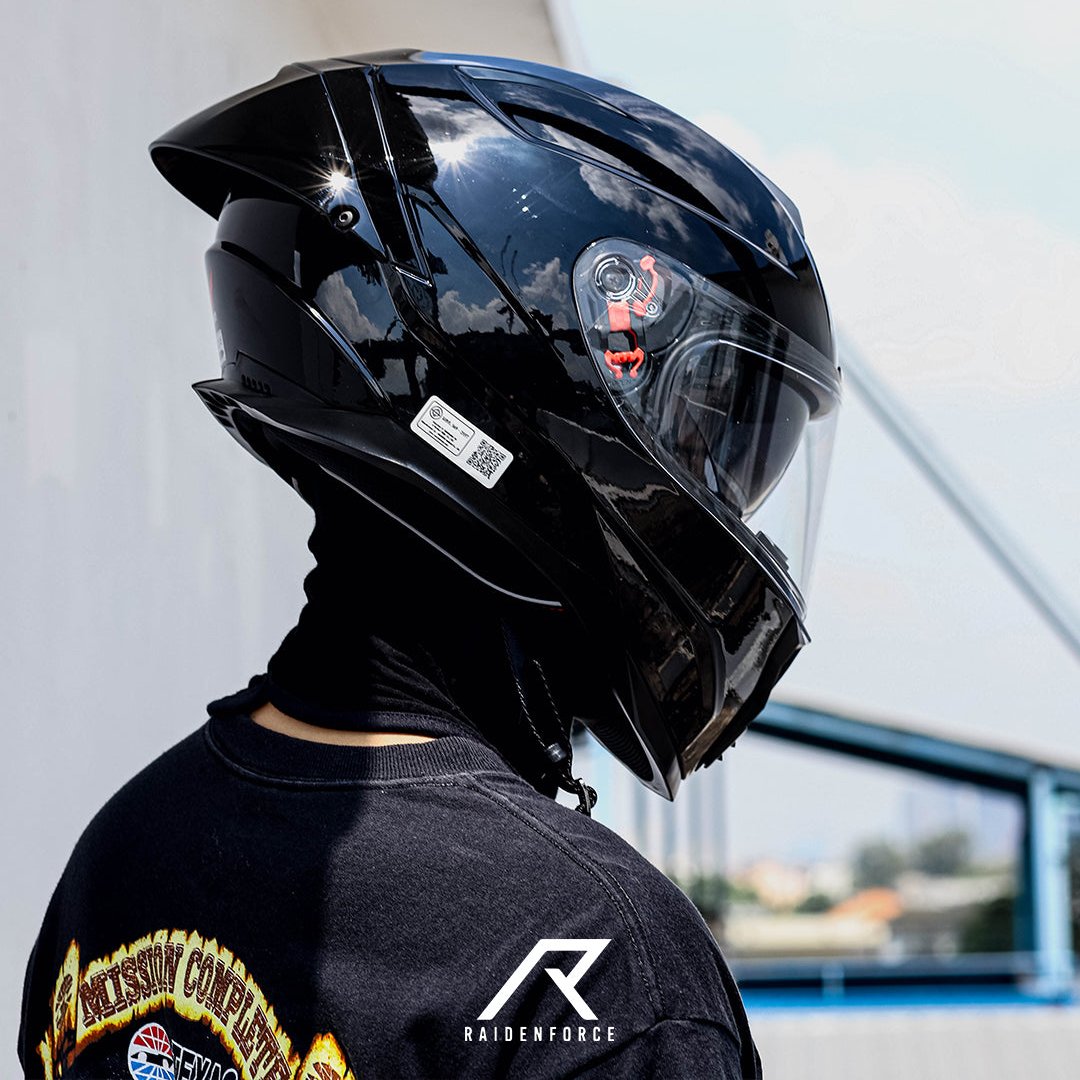 falcon motorcycle helmet REAL Helmet Falcon, black base – RAIDENFORCE ONLINE&E-COM