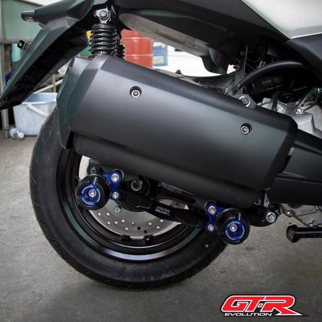 Exhaust pipe side crash guard set GTR Xmax/Forza300-350/Pcx125-150