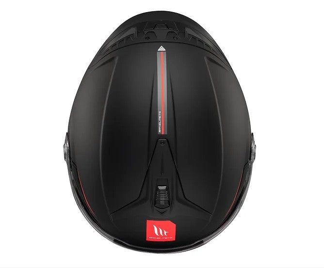 MT Cosmo SV Solid Matt Black Helmet, matte black