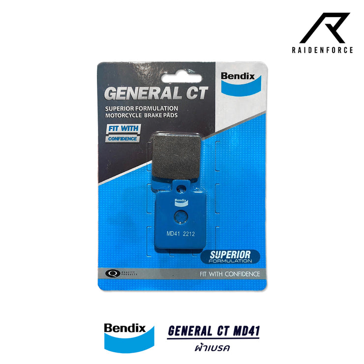 ผ้าเบรค BENDIX GENERAL CT MD41