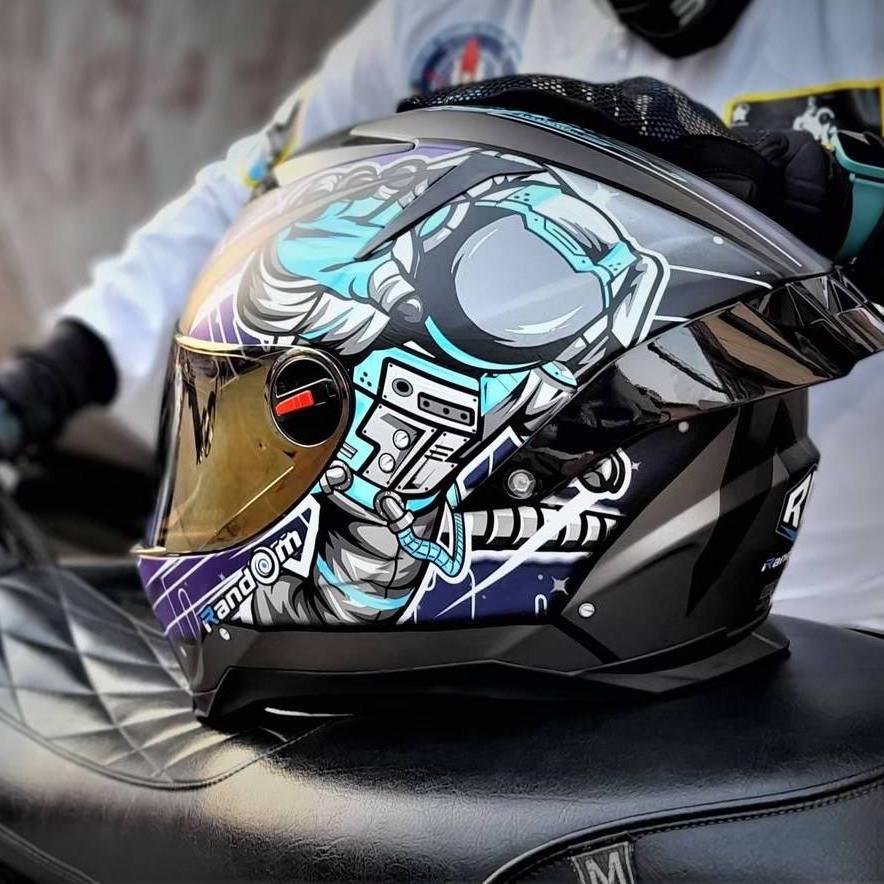 Helmet Random CZ-R BT Space ODY, matte grey