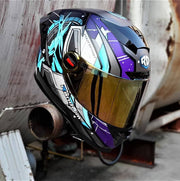 หมวกกันน็อค RANDOM CZ-R BT Space ODY เทาด้าน
