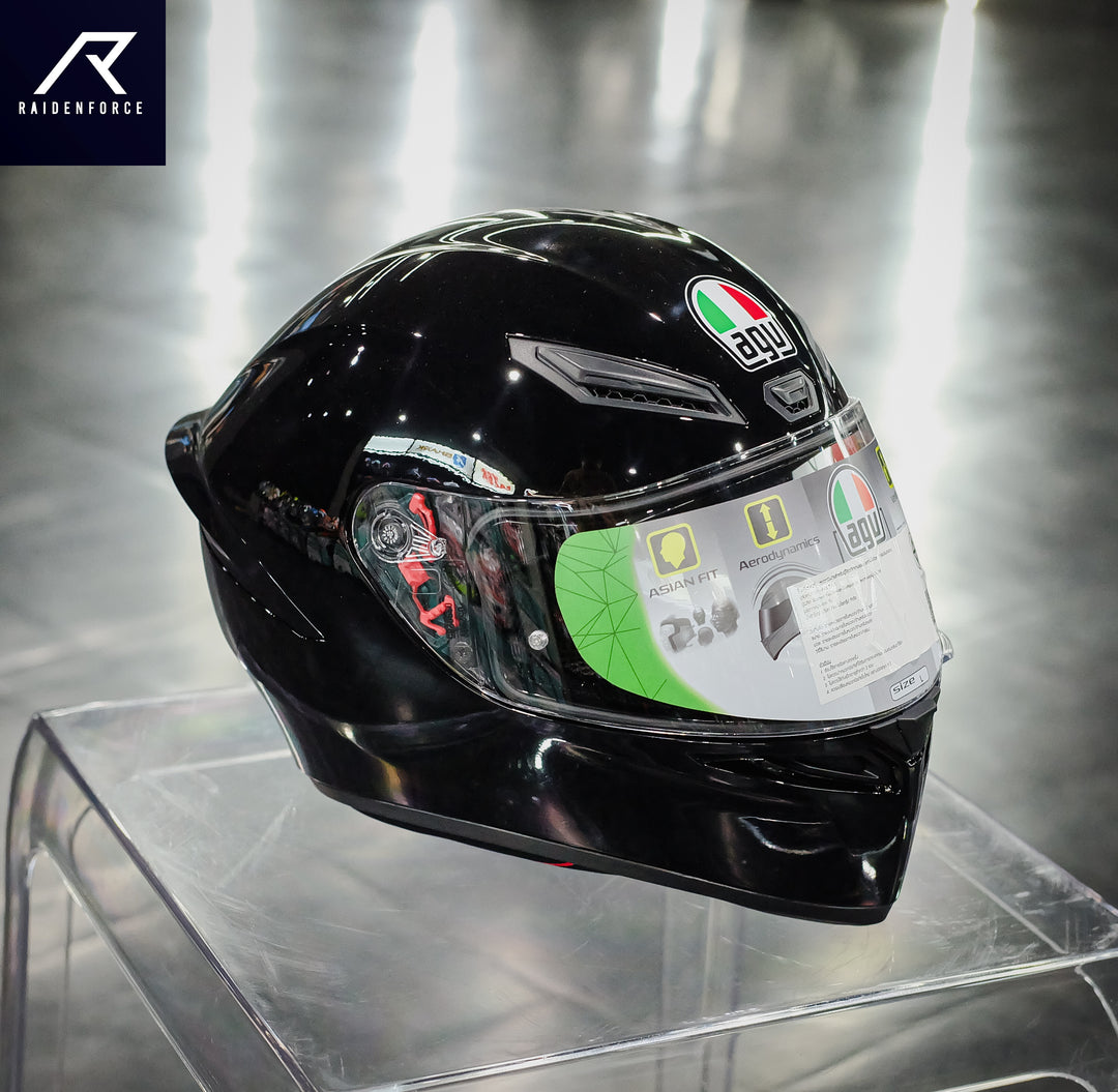 หมวกกันน็อค AGV รุ่น K1 สี ดำเงา
