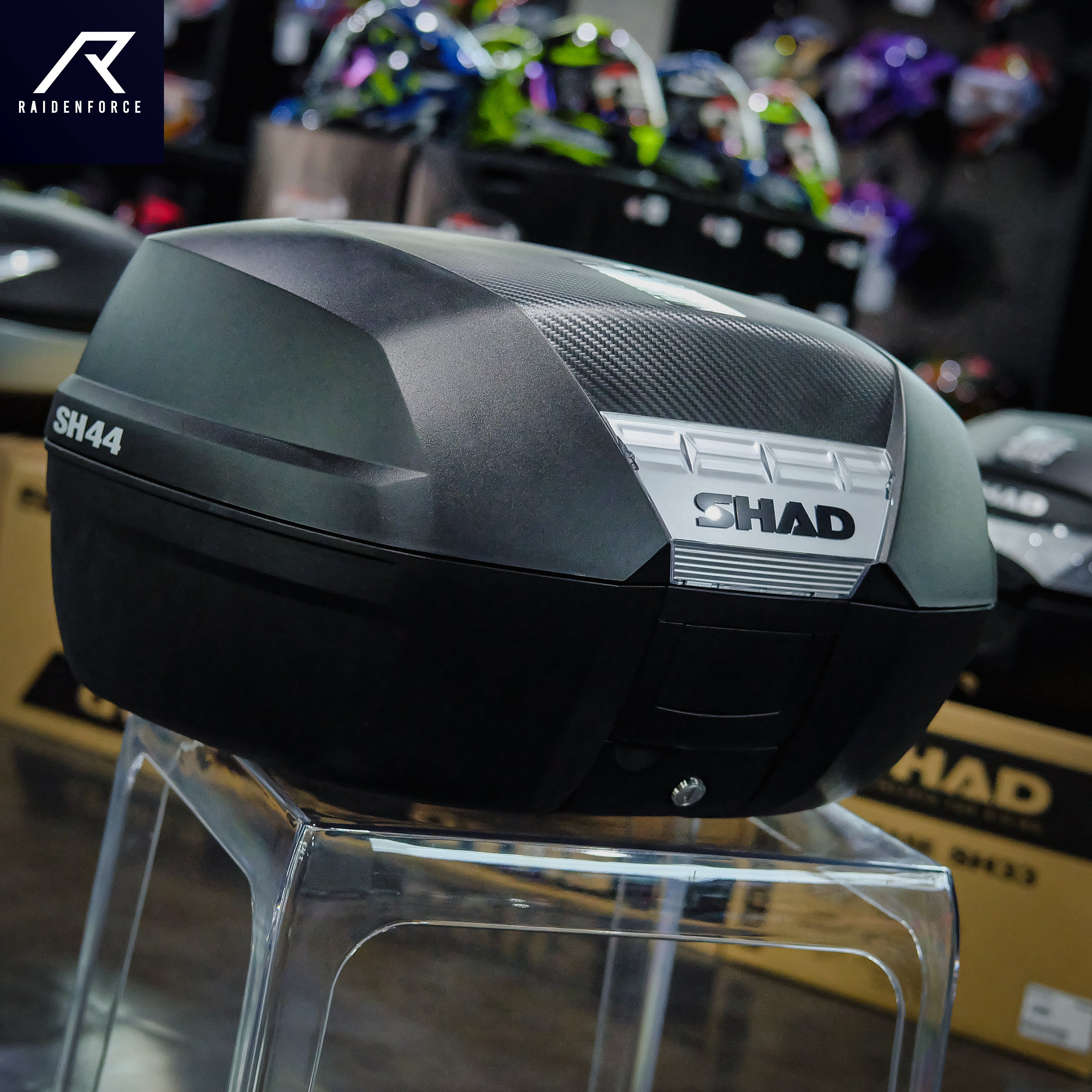 SHAD SH44 rear box (44 liters) – RAIDENFORCE ONLINE&E-COM