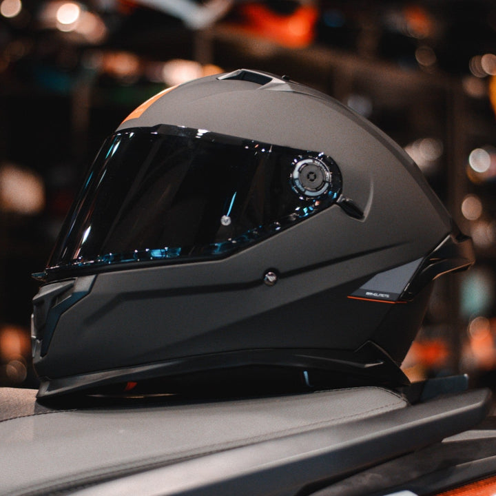 หมวกกันน็อค MT BRAKER SV Solid Matt Black สีดำด้าน