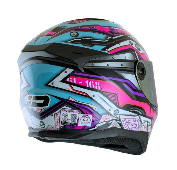 Helmet ID HELMET SPARTAN BT Fast8 S2 blue
