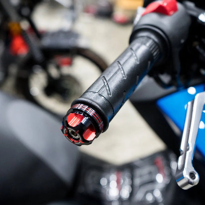 GTR two-tone handlebar end nut FORZA/XMAX size 31x20MM