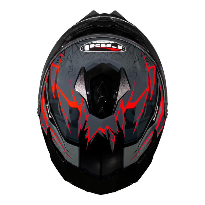 หมวกกันน็อค Real Helmet Hurricane-Impact 2   แดง