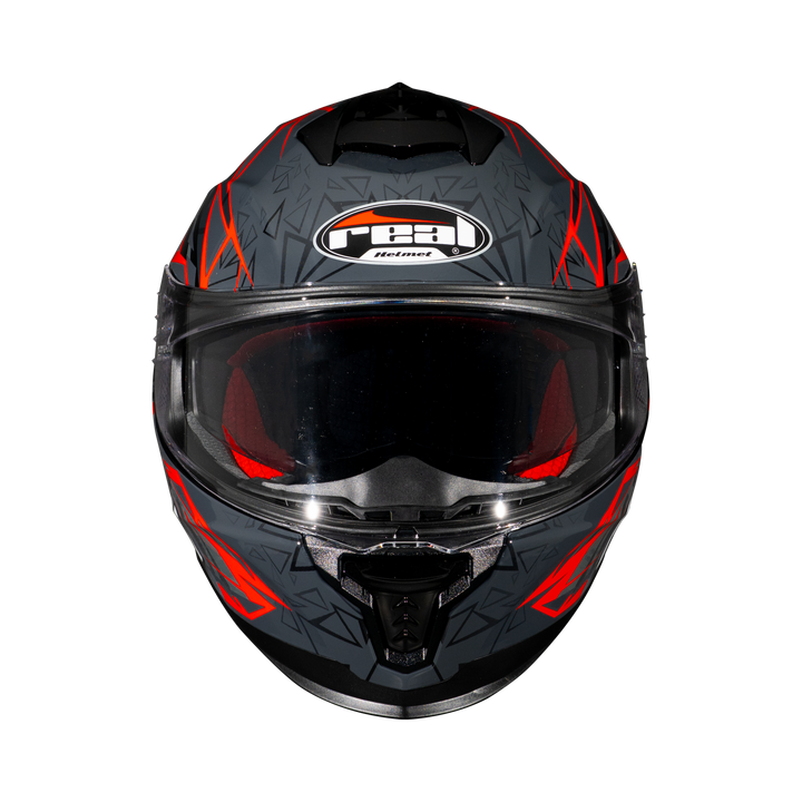 หมวกกันน็อค Real Helmet Hurricane-Impact 2   แดง