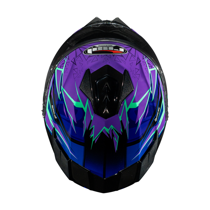 หมวกกันน็อค Real Helmet Hurricane-Impact 2   ม่วง